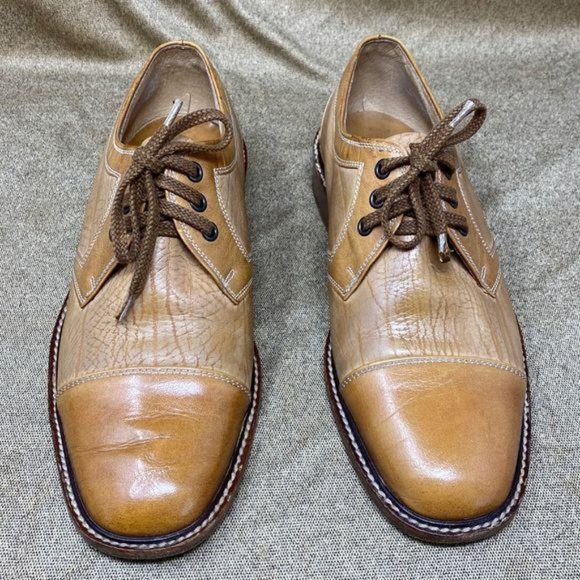 Vintage?Bally Leather Oxfords main image 8